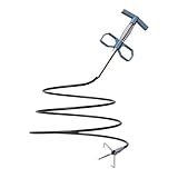 Haarverstopfungsentferner,4-Krallen Greifer Mit Biegsamer Spiralfeder Abflussreiniger,Haarentferner für Duschablauf - Für Badewanne Badezimmer Küche Rohre Kanalisation Waschbecken Dusche Toilette