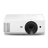 ViewSonic PA700W Beamer, 4500 ANSI Lumen, WXGA 1280x800, Kontrastverhältnis 12.500:1, Bildgröße bis 300 Zoll, HDMI x2, Automatische Trapezkorrektur +/-40°, 3W Lautsprecher