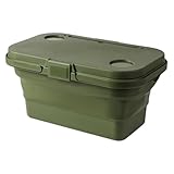 Faltbarer Kühler, tragbarer Picknickkorb, tragbarer Transporteur | Multifunktionales PP+TPR Picknick-Set mit Tragegriff, kompaktes Design für Reisen und Mahlzeiten im Freien, bequem