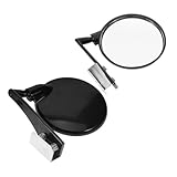 PLAFOPE 2 Stück Konvexer Weitwinkel Außenspiegel für Auto und Lkw Teiliges Rundumsicht zur Blindzonenerkennung Einfache Montage für Fahrlehrer und Sicheres Parken