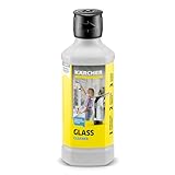 Kärcher Fensterreiniger-Konzentrat RM 500, für eine streifenfreie Reinigung von Fenster Glas, Spiegeln und Duschkabinen, 500ml Konzentrat ergeben verdünnt 4l Reinigungsflüssigkeit