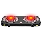 Elektrischer Kaminanzünder, Holzkohlebrenner, kompakter elektrischer Camping-Kocher, Kohlebrenner zum Kochen in