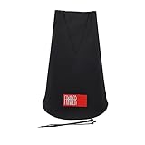 FAHRER Berlin Unisex – Erwachsene 2085900173-Spritzlappen Spritzlappen, Schwarz, 75 mm