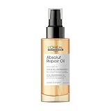 L'Oréal Professionnel Nährendes Leave-In Öl für normales und strapaziertes Haar, Mit Weizenkeimöl, Serie Expert, Absolut Repair 10in1 Oil, 90 ml