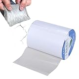 Wasserdichtes Butylband - 10 cm x 10 m oder 15 cm x 5 m Dichtband | Selbstklebendes Dichtungsband für Dachfensterleitungen | Langlebiges Reparaturband