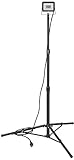 Brennenstuhl LED Stativstrahler JARO 3060 T (20W, 2300lm, 6500K, IP65, LED Arbeitsstrahler mit Stativ und 3m Kabel)