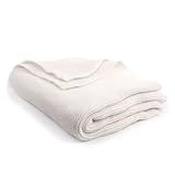 Kuschel-Decke aus Strick Weiß 120x150 cm – Kuschelige Strickdecke in weiß zum Einkuscheln, warm und weich, perfekt zum Entspannen, hautfreundlich & besonders pflegeleicht - Couch & Garten