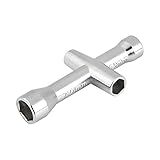 Dilwe Kreuzschlüssel, | 5.5mm-7mm | Ringschlüssel | Universelle ​Zubehörwerkzeuge für Schraube und Mutter M2 / M2.5 / M3 / M4 für Modellbau/Familie/Outdoor usw.