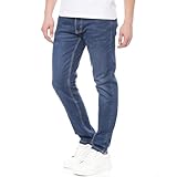 Smith & Solo Jeans Herren – Hosen Herren Stretch Slim Fit Jeanshose Jeans Slim Modern Männer Hose (Blau, 33W32L)