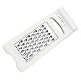 FELTECHELECTR Doppelseitiger Edelstahl Gemüsereibe mit Griff Multifunktionaler Kartoffel Obstschneider Manuelle Küchenreibe für Einfaches Zerkleinern von Karotten Käse Tomaten Sicherer