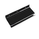 MMYUAK Wandregal Schwebend An der Wand montiertes Lagerregal, kein Stanzen, schwimmendes Regal, durchsichtiges Dickes Display-Stab-Badezimmer-Küchen-Badezimmer-Organizer(L - 20cm X 15cm)