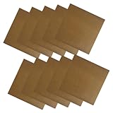 DEARMAMY 20 Stck. Isolierter Perm Sticker Aufkleber Drücken Begradigen Hitze Lockenwickler Tragbarer Haarglätter Abdeckung Schwarz Begradigung Styling Glasfasergewebe