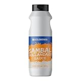 Sambal-Hollandaise Sauce | 500 ml / 505 g | würzig-cremige Sambal-Hollandaise Sauce für Schnitzel, Spargel, Fleisch, Burger, Sandwiches & Co. | Grillsoße, Burgersoße & Dip
