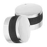 Kisangel 2 Stück Teiliges Gasherdknöpfe Innendurchmesser Ersatz für Multifunktionale Bbq Grill Ofen Herd Runde Glatte Oberfläche für Präzise Steuerung und Einfache Installation