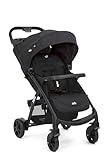 Joie Muze™ LX Buggy, Liegeposition, kompakt faltbar, 5-Punkt-Gurt, kompatibel mit Reisesystemen – Geburt bis 3 Jahre (0–15 kg), Farbe Coal