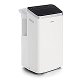 Bosch Cool 4000 Mobiles Klimagerät - 3-in-1 Klimaanlage, Luftentfeuchter, Ventilator - 2,6 kW für Räume bis zu 35m² - Mit Auto-Modus, Silent-Modus & Sleep-Modus