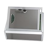 FUTUREORYY Briefkasten Vorschlagsbox Abschließbare Kasten Interner Briefkasten Hängender Kasten mit Schloss und Leicht Geeignet für Büro und Gemeinschaftsräume zur Wandmontage