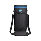 JJC Deluxe Objektivtasche für Sony FE 200–600mm F5.6–6.3 G NIKKOR Z 180-600mm F5.6-6.3 Z 600mm F6.3 VR Objektiv, Wasserabweisendes Objektivzubehör Schutzhülle mit Schultergurt und Abnehmbarem Kissen