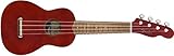 Fender Venedig Sopran-Ukulele, Walnuss-Griffbrett, Kirsche