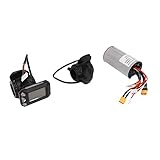 Scooter-Controller-Kit, Elektro-Scooter-Controller-Kit, 5-6 Zoll 350 W 12 A 36 V, Unterstützt Echtzeit-Anzeigefeld, Scooter-Controller-Ersatzteil