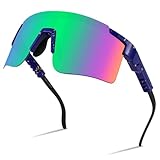 FEISEDY Sport Sonnenbrille Herren Fahrradbrille für Damen Sportbrille UV400 Schutz Radsportbrillen für Outdooraktivitäten B2837