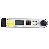 RespireFinem 0 bis 270 Grad Digital Infrarot -Prospraktor Elektronischer Neigungsniveau -Winkel Lineal mit und Auflösung ideal für Home Decoration Bearbeitung Garden Maintenanc