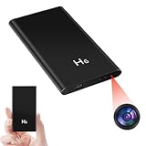 TANGMI Kleine Kamera, 1080P HD 5000mAh Powerbank Kamera, Gravitationssensor mit Nachtsicht für das Aufladen Mobiler Geräte