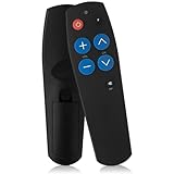 SGZIOO Universal Fernbedienung Senioren, Seniorenfernbedienung mit Großen Tasten, Senioren Fernbedienung TV für ältere Menschen, Einfach zu bedienen und Einzurichten, for TV und Kabel IR Geräte
