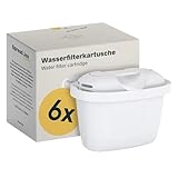 SILBERTHAL Wasserfilter Kartuschen - Reduziert Kalk, Chlor und Verunreinigungen - Filterkartuschen kompatibel mit Brita Maxtra und SILBERTHAL Filterkannen - 6er Pack