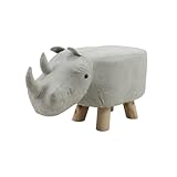 HTI-Living Kinderhocker Enrik Nashorn Tierhocker Sitzhocker