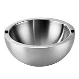 Chilled Dip Bowl, Insulated Dip Chiller Bowl For Saucen, Edelstahl Insulated Dish, Guacamole Salat Fisch Shrimp Fruit Condiments Hot Food Buffet Versammlung Party Events