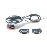 Beurer MG 70 Infrarot Massagegerät, Klopfmassage, zur Massage von Rücken, Nacken, Arme, Beine, zwei verschiedene Aufsätze, Infrarotwärmefunktion, (1er Pack)