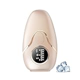 TECKZOON IPL Haarentfernungsgerät mit Kühlfunktion, 1 Mio. Lichtimpulse, 5 Energiestufen, Schmerzfreie Dauerhafte Haarentfernung für Frauen & Männer, Für Gesicht, Körper, Bikini & Beine