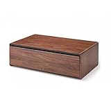 CHICKEN Couchtisch Couchtisch aus massivem Holz, nordischer Teetisch schwarzem Walnussholz, moderner, Leichter Luxus-Wohnzimmer-Quadrat-Teetisch Wohnzimmertisch