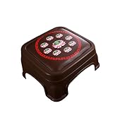 Kuntesetty Meditationsbank für Altar und Gebet, tragbare Sitzgelegenheit für Zuhause, 47cmx40cmx26cm