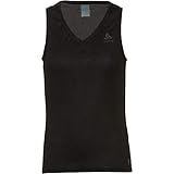 Odlo Damen Active F-dry Light Funktionsunterwäsche Tanktop, Schwarz, M EU