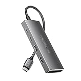 UGREEN USB C Hub 10 Gbps, Adapter mit 2*USB C 3.2 und 2*USB 3.2 Ports, Hochgeschwindigkeits USB C Multiport Splitter für iPhone 16 Serie, MacBook Pro, iMac, iPad Pro, Chromebook, Galaxy S23 und mehr