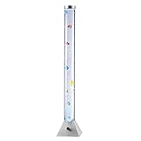 LeuchtenDirekt 85106-55 Wassersäule, Sprudelsäule Licht Dekoration0,72 W, stahl, 22 x 21 x 120 cm