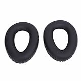 Focket Ohrpolster, Weiche Proteinleder -Kopfhörer -Ersatzpolster mit Geräusch Isolierschaum für PXC550 PXC480 MB660 Headsets