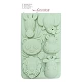 ScrapCooking - Silikonform Dschungeltiere - Backform Tier - 3166