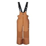Trollkids wasserdichte Skihose Schneehose Nordkapp, Karamell-Braun, Größe 98