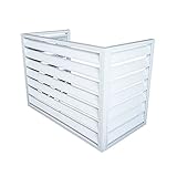 Abdeckung für Klimaanlagen für Klimaanlagen, ästhetischer Zaun zum Verstecken von Klimaanlagen, wetterfeste Abdeckung für HVAC-Außengeräte, passend für Standard-Klimaanlagen