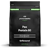 Protein Works Erbsen Protein 80 | Vegan, 100% natürlich, pflanzlich, proteinreich, glutenfrei, laktosefrei , Geschmacksneutral, 1kg