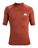 Quiksilver - Upf50 Ss S/SL Surf Tee für Männer - Henna - XL
