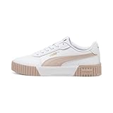 PUMA Damen Carina 2.0 Turnschuhe, Puma White Rose Quartz Puma Gold, 39 EU