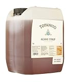Topanito Agave Syrup 100% Agave | Zum süßen von Cocktails, Speißen und Getränken | 1 x 7kg | Agavensirup