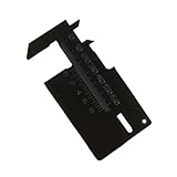 Messschieber, Taschen Messschieber, Manuelles Präzisions-Rohr-Messwerkzeug Kompakt, Holzwerkzeug Zum Messen Nachladen Fräsen Auto Uhr Rohr Fahrrad