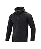 JAKO Herren Softshelljacke Light, Schwarz, M