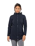 Jack Wolfskin Damen WINDLAND Coat W Softshellmantel, Night Blue, L