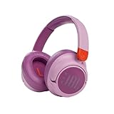 JBL JR 460 NC – Over-Ear Kopfhörer mit Noise-Cancelling für Kinder - Pink – Mit JBL Safe Sound für sicheren Hörspaß – Bis zu 30 Stunden Musikwiedergabe